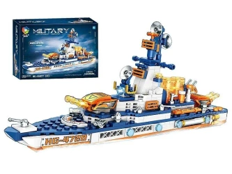 Klocki - Okręt wojenny - ADAR