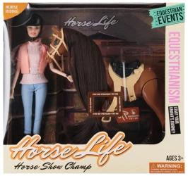 Konik z akcesoriami. 34x33x13 - Mega Creative