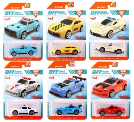 Samochód metalowy Służby mix - Pro Kids