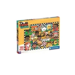 Puzzle 180 Super Kolor Emojii Town - Clementoni