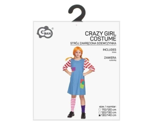 Strój dla dzieci Zakręcona Dziewczynka 130/140 cm - Godan