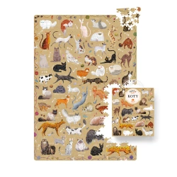 Puzzlove CzuCzu Koty 1000el puzzle rodzinne - Bright Junior Media
