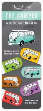 Zakładki magnetyczne auta - Camper VW T1 6szt - IF