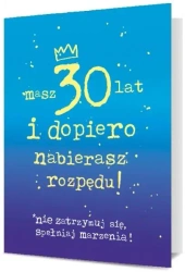 Karnet Urodziny 30 K. B6-1911 - Pan Dragon