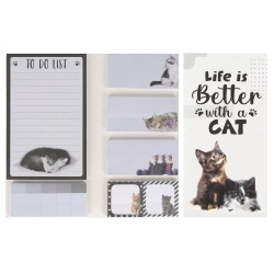 Zestaw Notes z Zakładkami Kitty Starpak 563055