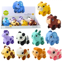 Nakręcane jeżdżące zwierzątko MIX - Leantoys