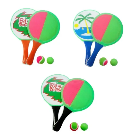 Paletki 2w1 Catch ball łapacz z piłkami MIX - SWEDE