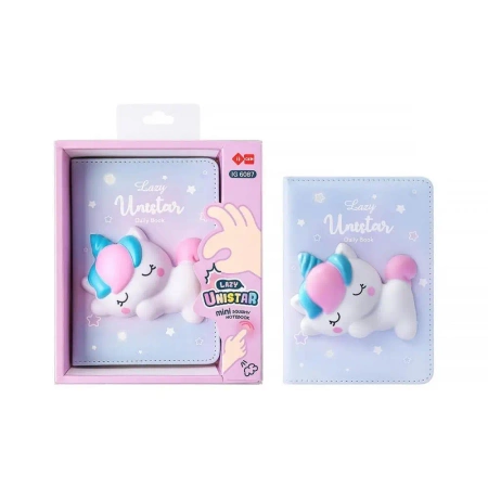 Notes mini Jednorożec 96 stron - Squishy