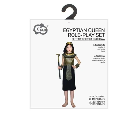 Strój dla dzieci Egipska Królowa 110/120cm - Godan
