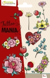 Tatuaże Tattoo Mania Kwiaty - AVENUE MANDARINE