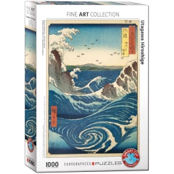 Puzzle 1000 Naruto Whirlpool by Hiroshige 6000-5767 - Eurographics