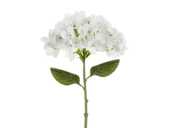 Hortensja biała 35cm - PartyDeco