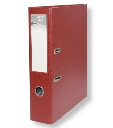 Segregator A4 z okuciem 7,5cm bordowy - Penword