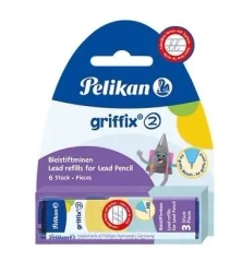 Wkłady do ołówka Griffix HB 6szt - PELIKAN