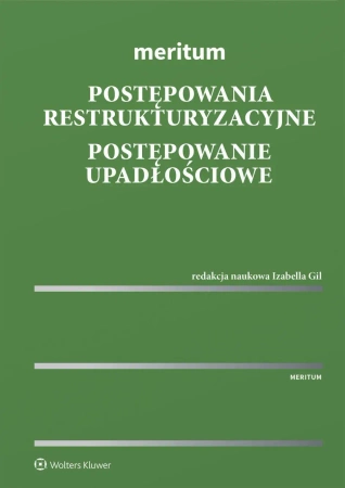 Meritum. Postępowania restrukturyzacyjne - praca zbiorowa