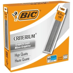 Paczka wkłady BIC Criterium 0,5mm HB 12 opakowań