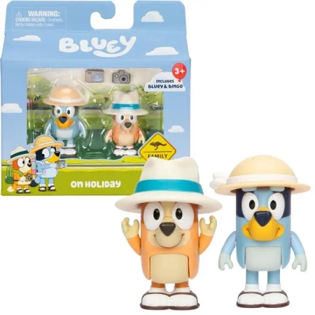 Figurki Bluey Wakacje 2-pak - TM TOYS