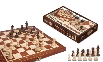 Szachy fornirowane 35cm - Rafał Magiera