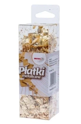 Płatki metaliczne złote - Brewis