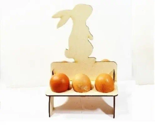 Podstawka pod 6 jajek do ozdabiania Królik - Galeria Hobby