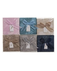 Pudełko ozdobne 9x9x5,3cm - Rozette