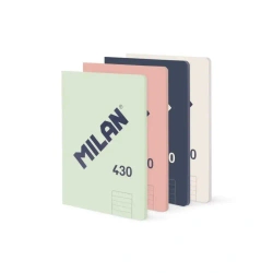Zeszyt klejony A5/48K linia (4szt) - MILAN