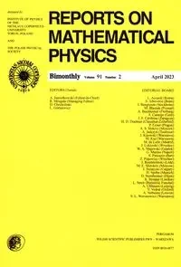Reports on Mathematical Physics  91/2/2023Eksport - praca zbiorowa