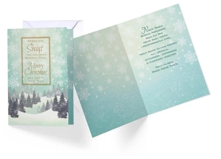 Karnet B6 Boże Narodzenie - Kukartka