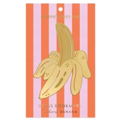 Metalowa zakładka do książek duża - cabana banana - Designworks Ink