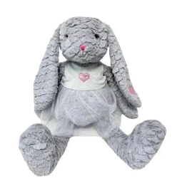 Króliczka Rózia 32cm szara - Tulilo