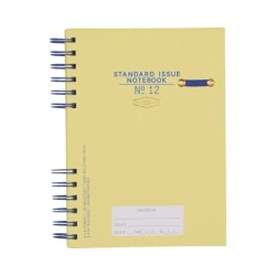 Notatnik Standard Issue No.12 Cobalt + Citron - Designworks Ink