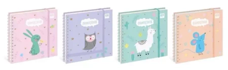 Pamiętnik 15x15 na gumkę Metallic B&B MIX - INTERDRUK