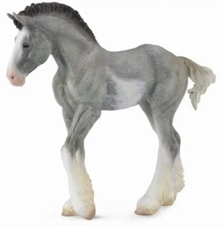 Źrebię Clydesdale Foal Blue Roan - Collecta