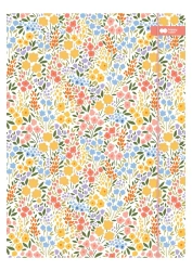 Paczka Teczka A4+ kartonowa z gumką, BLOOM-Boho Happy Color 10 szt.
