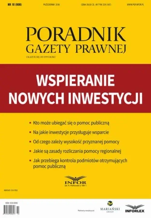 eBook Wspieranie nowych inwestycji - Praca zbiorowa
