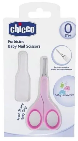 Nożyczki niemowlęce różowe - Chicco