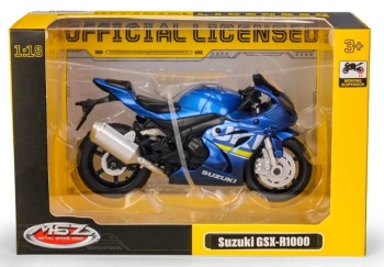 MSZ 1:18 SUZUKI GSX-R1000/ 67703/blue - Daffi
