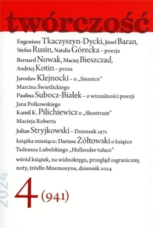 Twórczość 4/2024 - praca zbiorowa