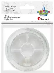 Żyłka nylonowa przezroczysta 0,5mm 40m - Titanum