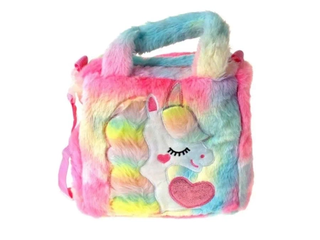 Torebka pluszowa na ramię - ADAR