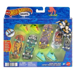 Hot Wheels Skate Deskorolka 4-pak + buty - Mattel