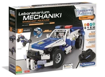 Laboratorium Mechaniki - Samochód policyjny RC - Clementoni