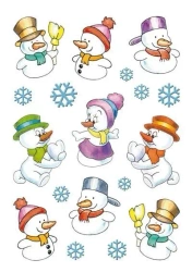 Naklejki Małe bałwanki - Herma