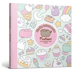 Pusheen. Słodka kolorowanka. Koloruj i zgaduj... - Claire Belton