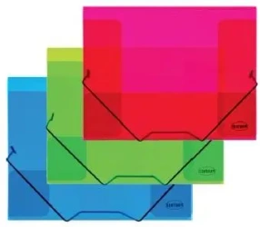 Teczka na gumkę A4 PP mix 80016 - Centrum