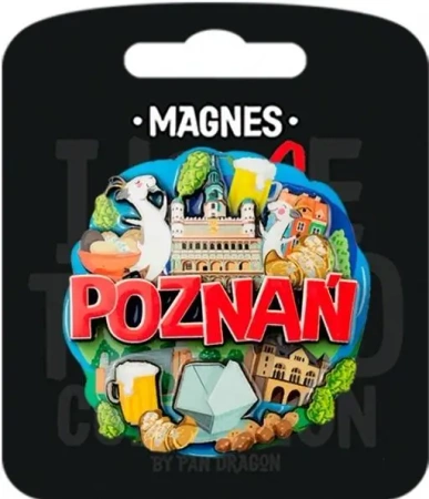 Magnes I love Poland Poznań ILP-MAG-C-POZ-03 - Pan Dragon