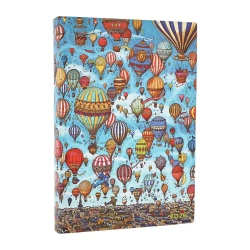Kalendarz książkowy midi 2026 Balloon Festival - Paperblanks