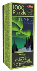 Puzzle 1000 Northern Lights Come to Finland - Tactic
