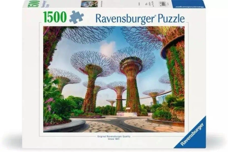 Puzzle 1500 Ogród w Singapurze - Ravensburger