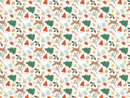 Papier do pakowania - Merry Christmas 70x200cm - PartyDeco